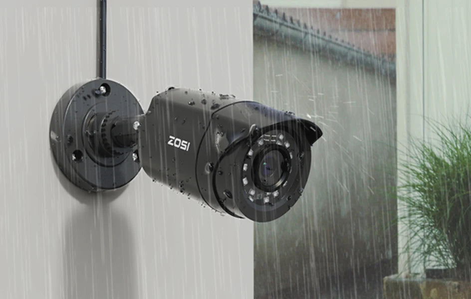 ZOSI 8CH 1080P CCTV Security System – 5MP Lite H.265+ DVR with 2/4/6/8× 2MP Outdoor Night Vision Cameras