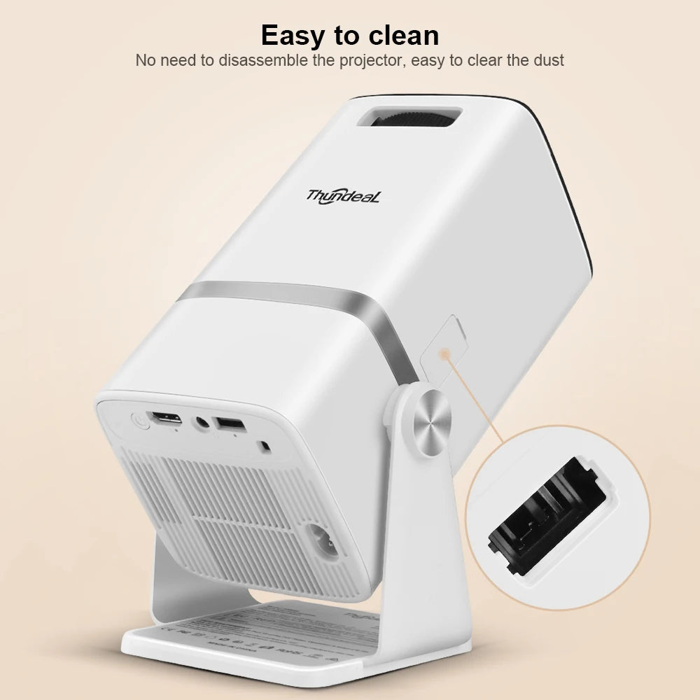 ThundeaL TD80W Native 1080P Full HD mini pametni projektor — podpira 4K, Android