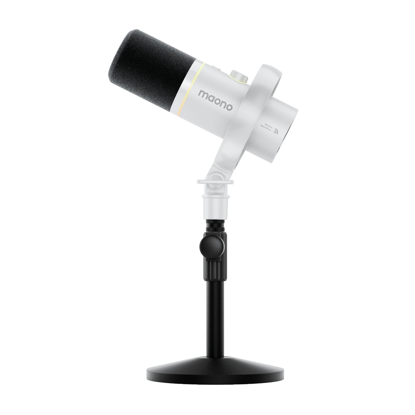 Maono PD200W – Hybrid Wireless Dynamic Podcast Microphone | XLR/USB Mic for PC, Phone & Camera