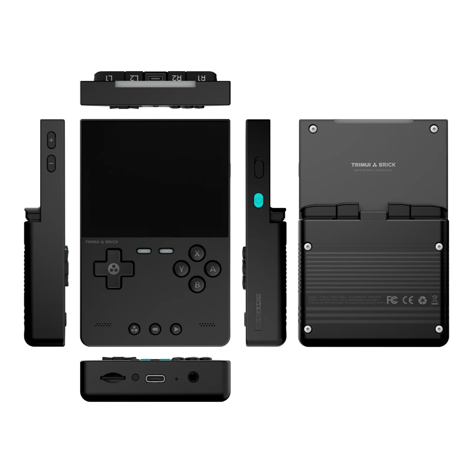 AMPOWN Trimui BRICK Portable Retro Handheld Game Players 3.2'' IPS Screen Emulator Video Games Consoles Linux System Allwinner - Limetastore