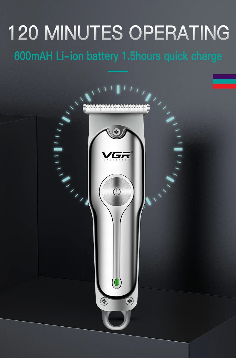 VGR V-071 Professional Hair Clipper Mini Barber Trimmer for Men