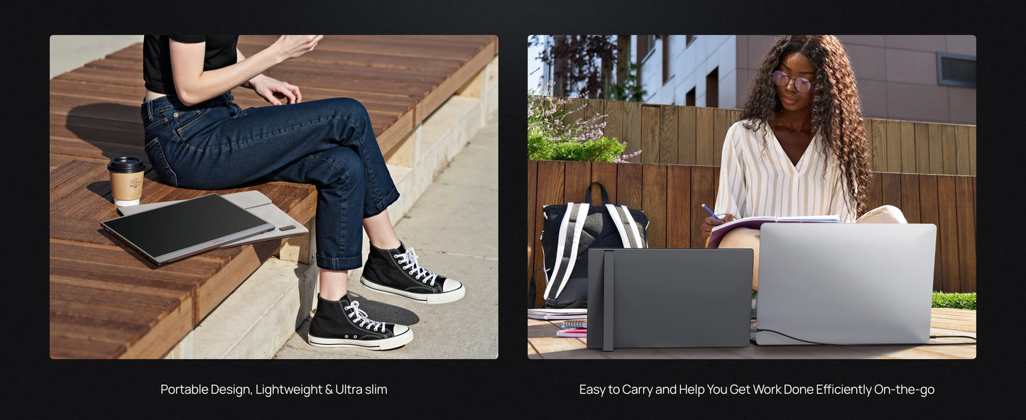 ARZOPA Z3FC 16.1" Portable Monitor | 2.5K QHD, 180Hz, HDR, IPS, Gaming & Work