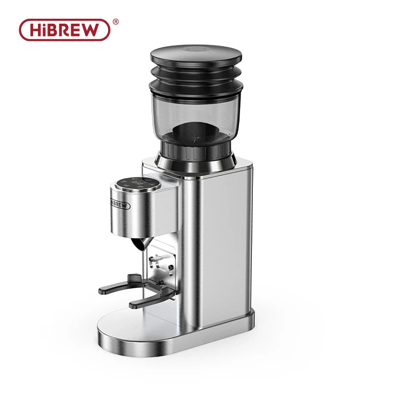 HiBREW G7 – avtomatski električni mlinček za kavo | 48-stopenjsko natančno mletje | prozoren rezervoar za zrna