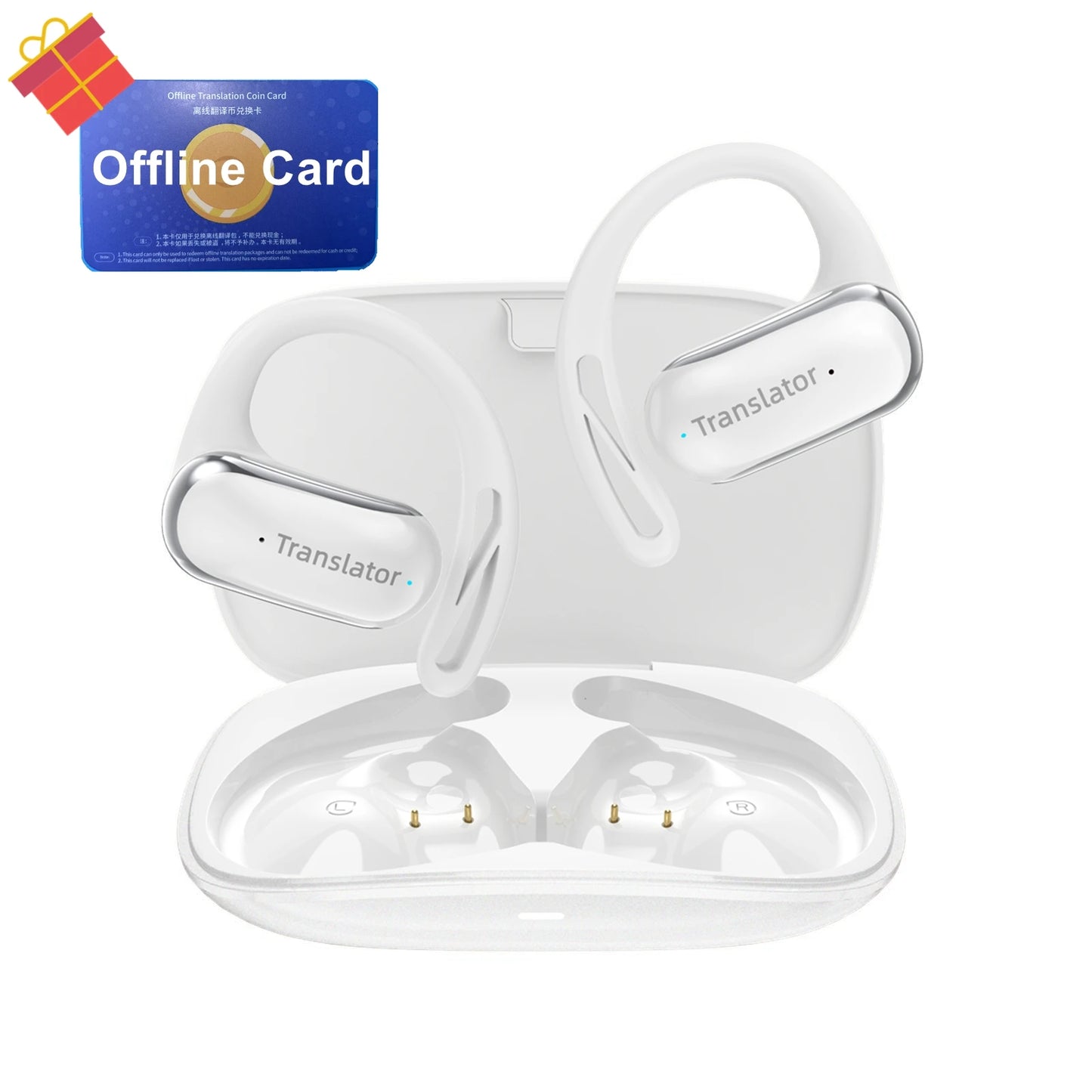 Wooask F56 Real-Time Translator Earbuds 144 Languages 11 Offline
