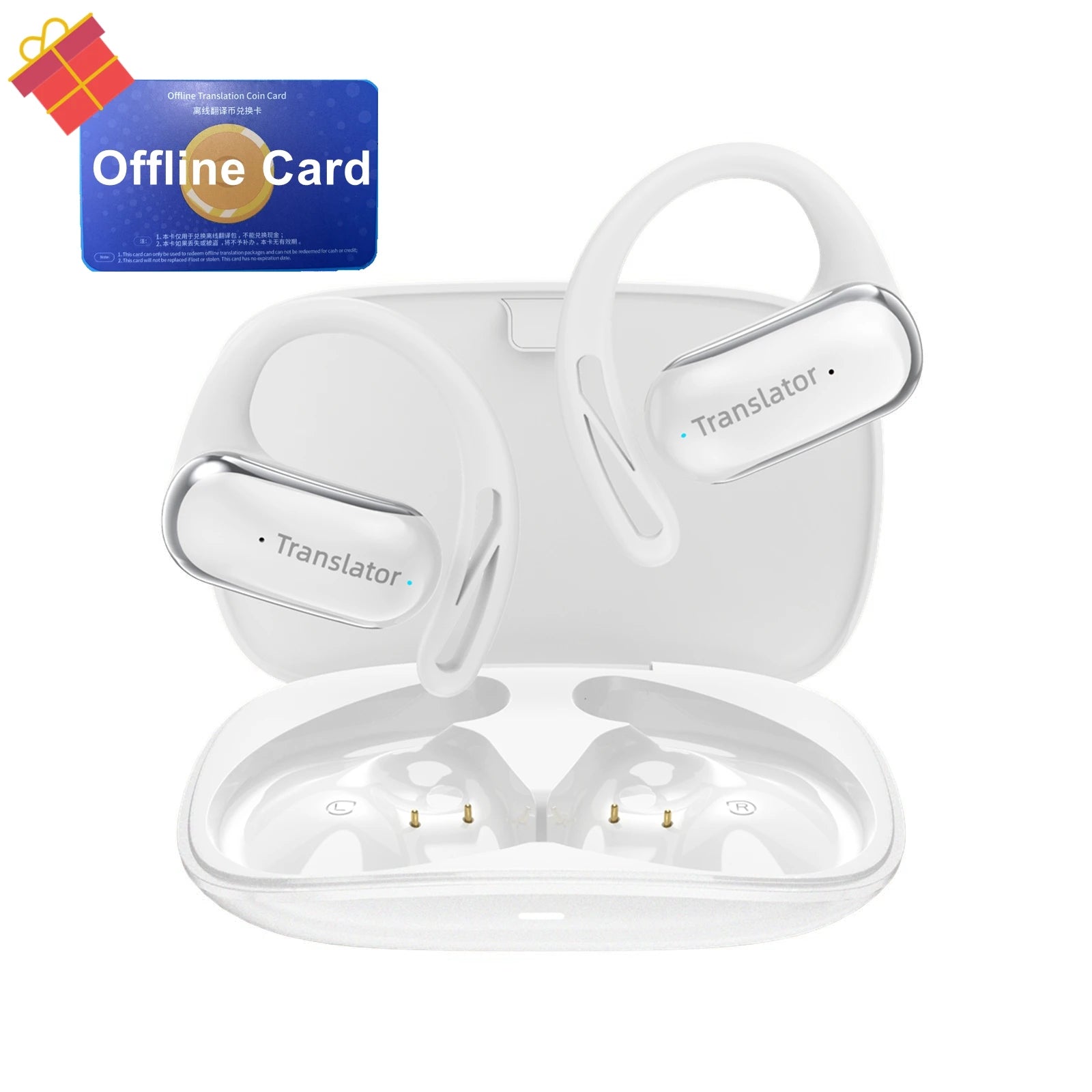 Wooask F56 OWS Translator Earbuds 144 Languages Real-Time