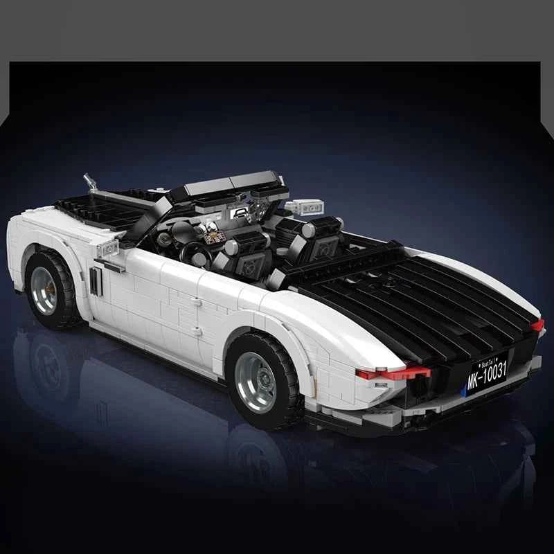 Mould King 10031 Technical Wraith Oldtime Car — Vintage Sport Car Building Block Set - Limetastore