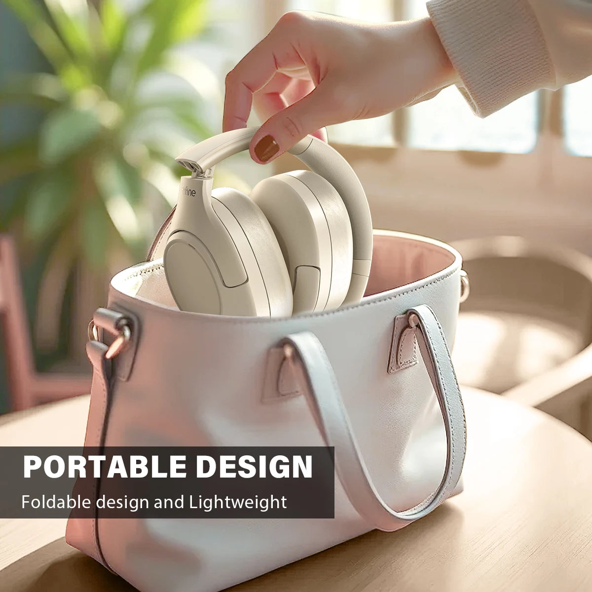 FIFINE X3 Hybrid ANC Wireless Headphones | 65H Playtime & Deep Bass