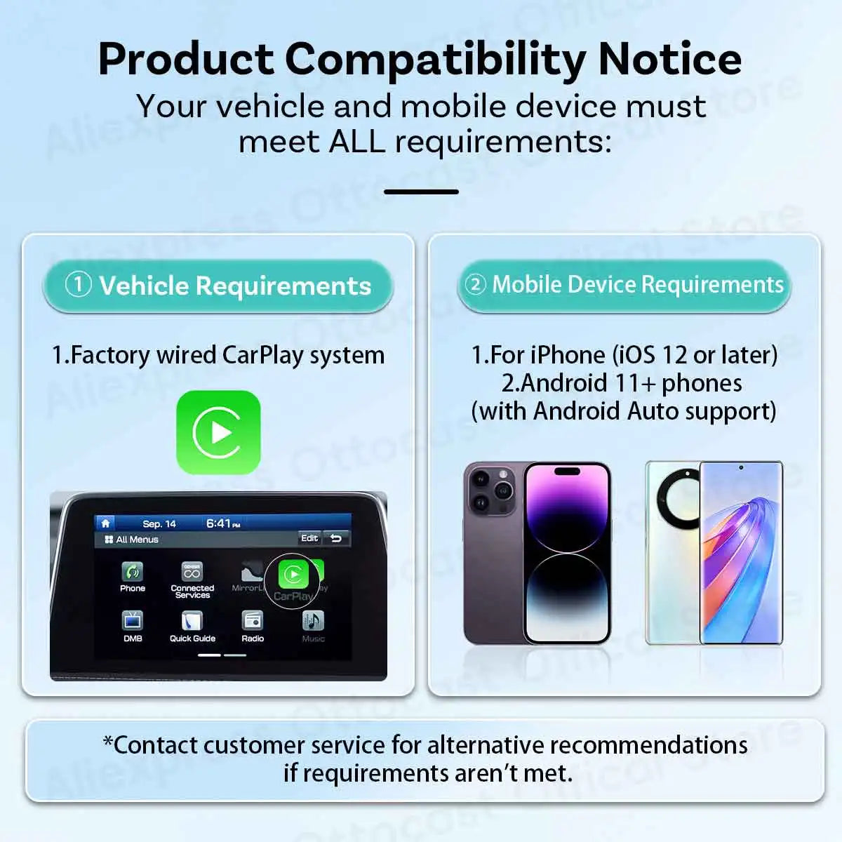 OTTOCAST Play2Video Ultra 2026 Wireless CarPlay Adapter