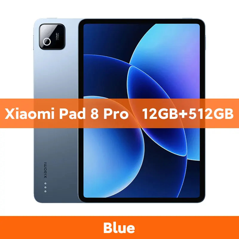 Warehouse FR Xiaomi Pad 8 Pro global Version 8 Hearts Snapdragon®8-core Elite processor, screen inches 11,2 K 144Hz, battery 9200 mAh, HyperCh 67 W - Limetastore