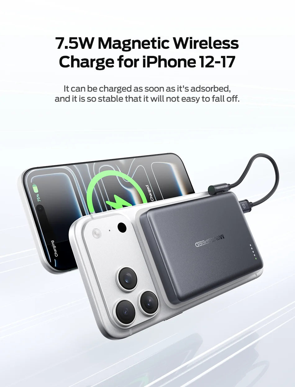 MOVESPEED P07Pro Semi-Solid-State Power Bank 10000mAh MagSafe