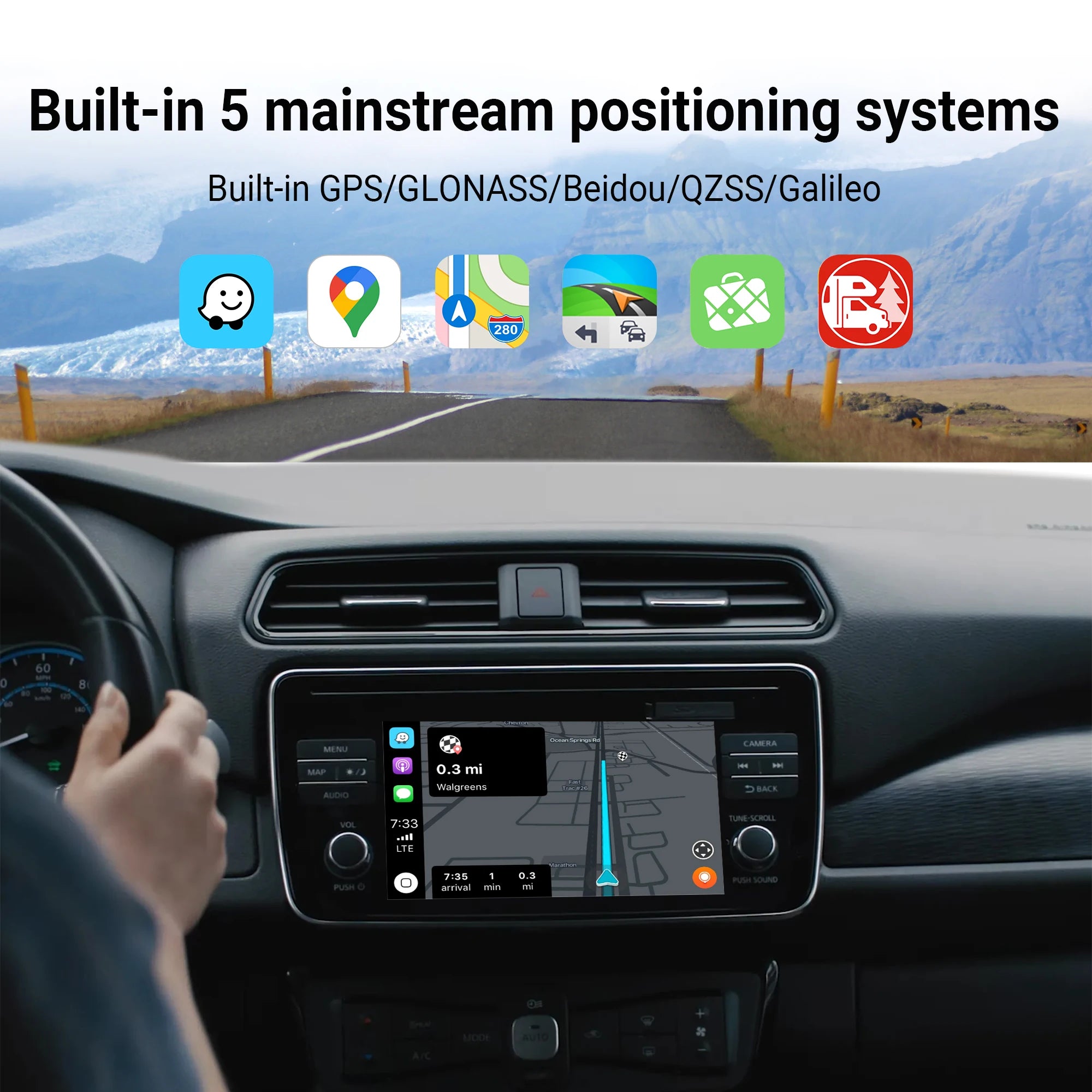OTTOCAST OttoAiBox P3 Android 13 Wireless CarPlay AI Box