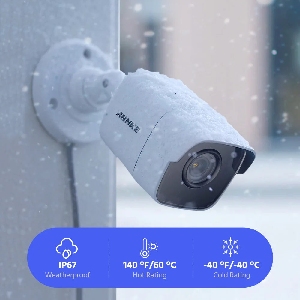 ANNKE 5MP Lite CCTV System | H.265+ DVR, Bullet Cameras, IR Night Vision