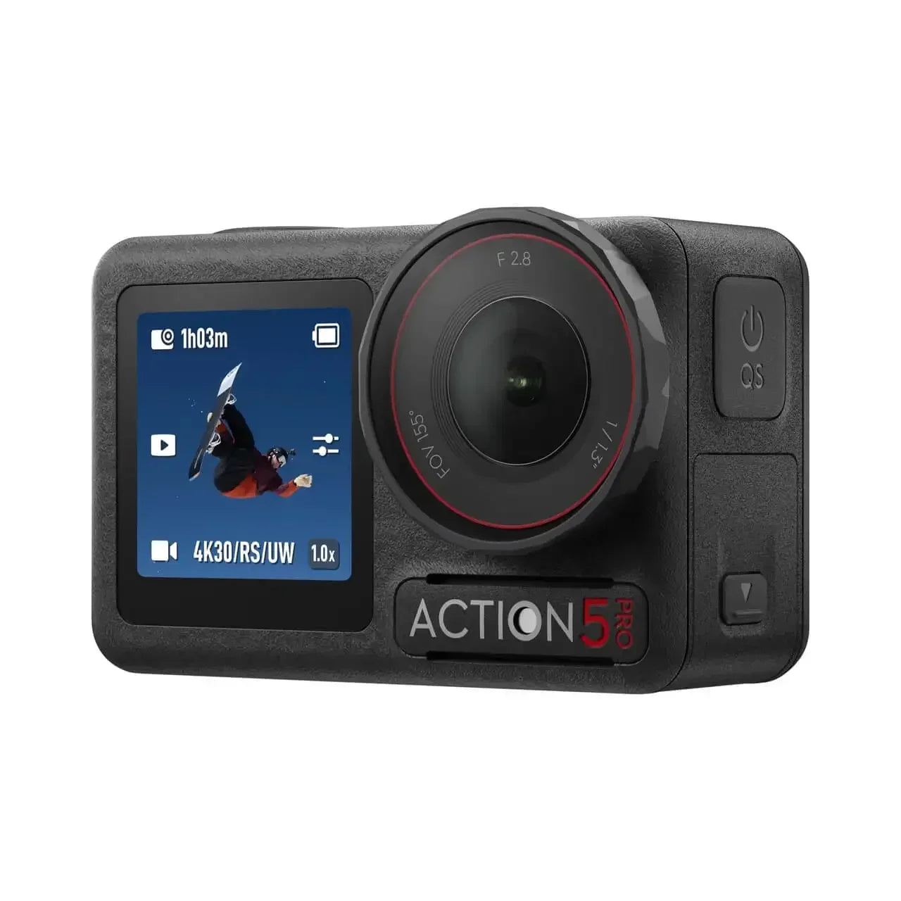 DJI Osmo Action 5 Pro – 1/1.3" Sensor, Dual High‑Brightness OLED Touchscreens