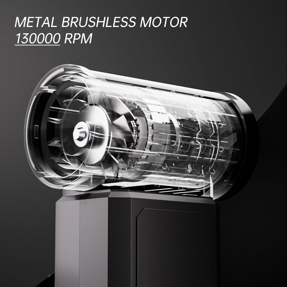Booster W01 Mini Turbo Fan – 100,000 RPM Brushless Jet Fan | Ultra‑Powerful Handheld Air Blower