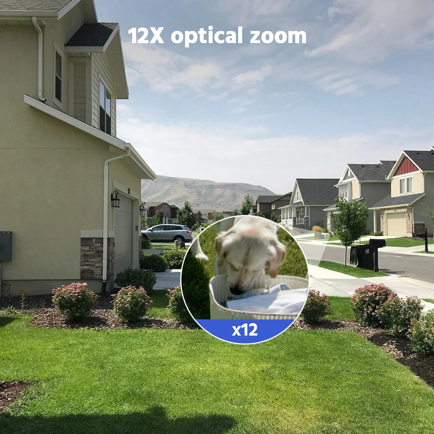 ANNKE WCD1012 10MP Dual‑Lens PTZ Camera | 12× Zoom, AI Tracking, WiFi