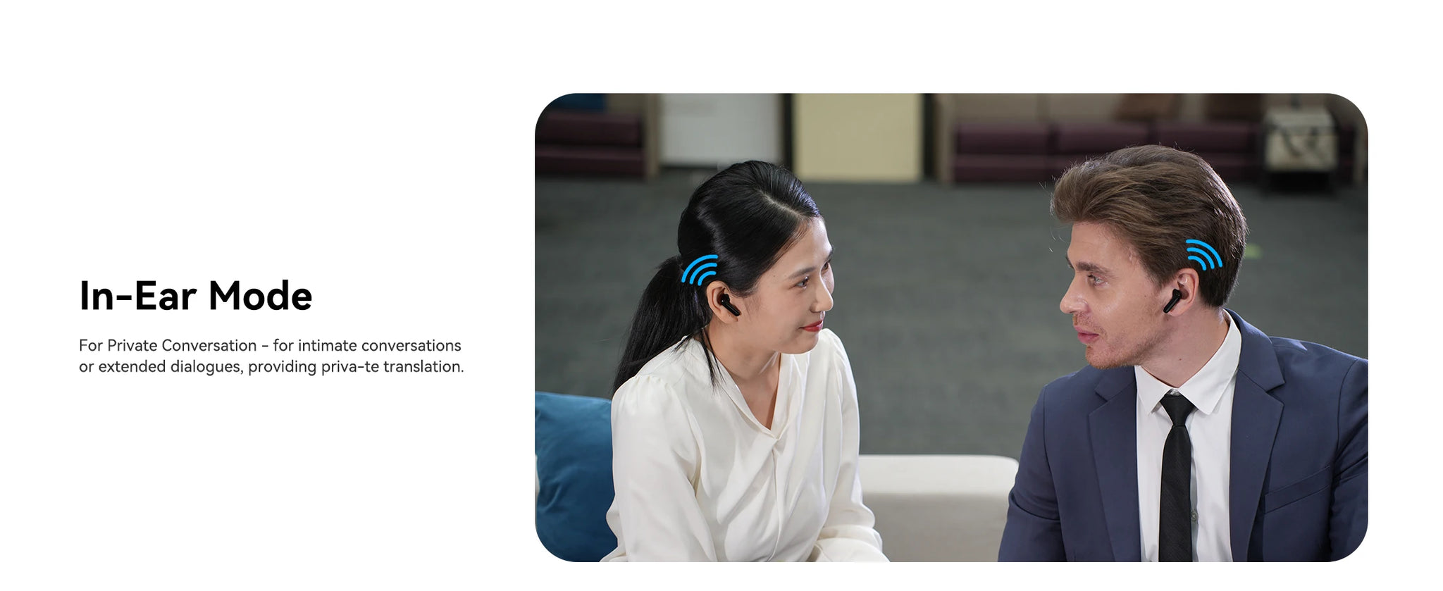 Wooask A9 4G+WiFi AI Translator Earbuds Standalone No App Needed
