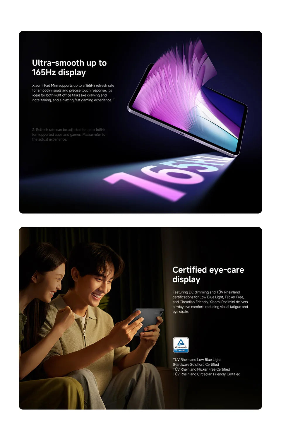 Global Version Xiaomi Mini Pad Mini "3K clear display 8GB /12GB RAM mAh Battery MediaTek dimension + 67W HyperCharge - Limetastore