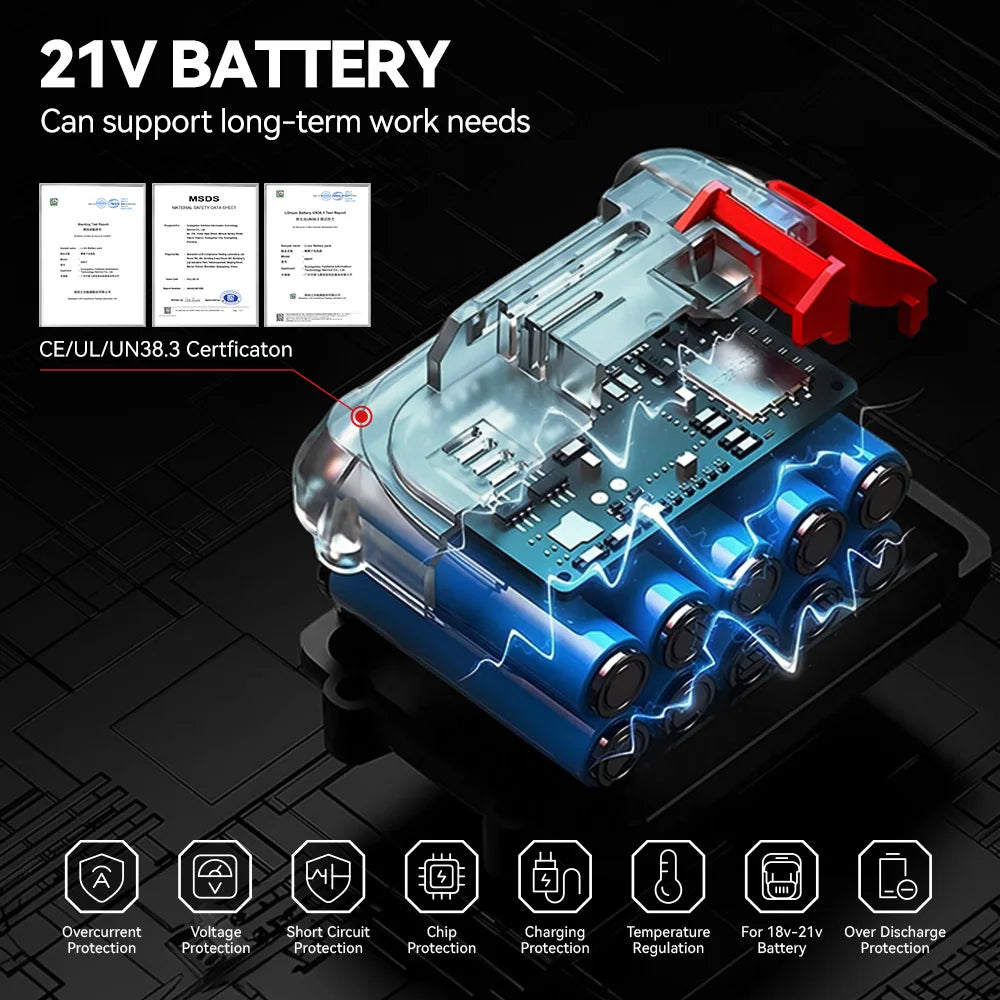ONEVAN 4‑in‑1 Brushless Telescoping Pole Chainsaw | 3500W High‑Branch Pruner