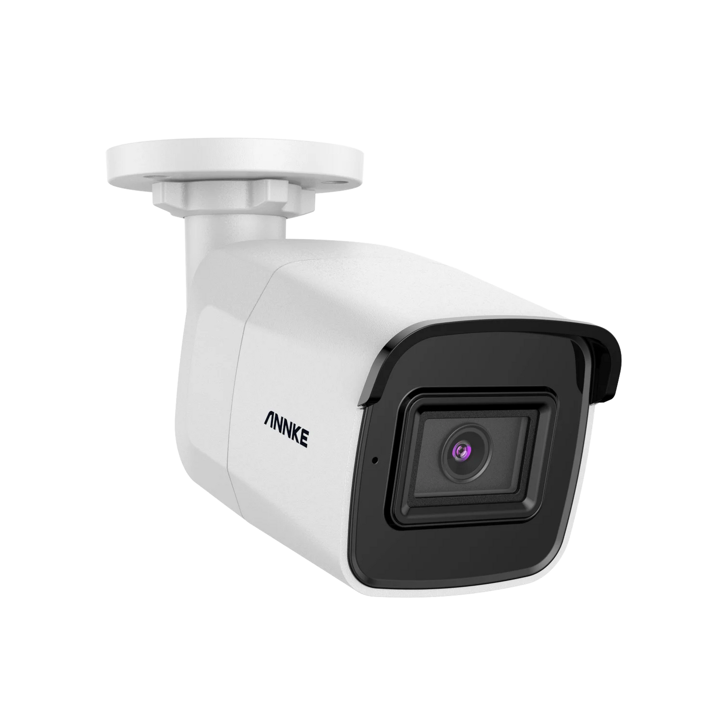 ANNKE 8MP 4K PoE Bullet Camera Kit | EXIR Night Vision, IP67, Email Alerts