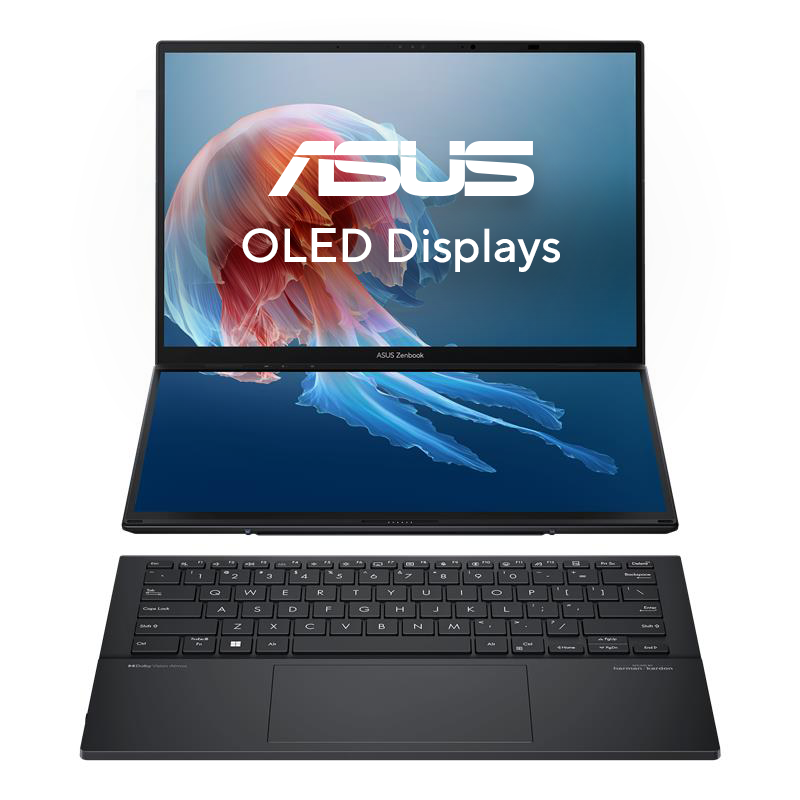 ASUS Zenbook Duo UX8406CA-QL194W - Premium OLED Laptop, Intel i9, 32GB RAM, Ultra Performance - Limetastore