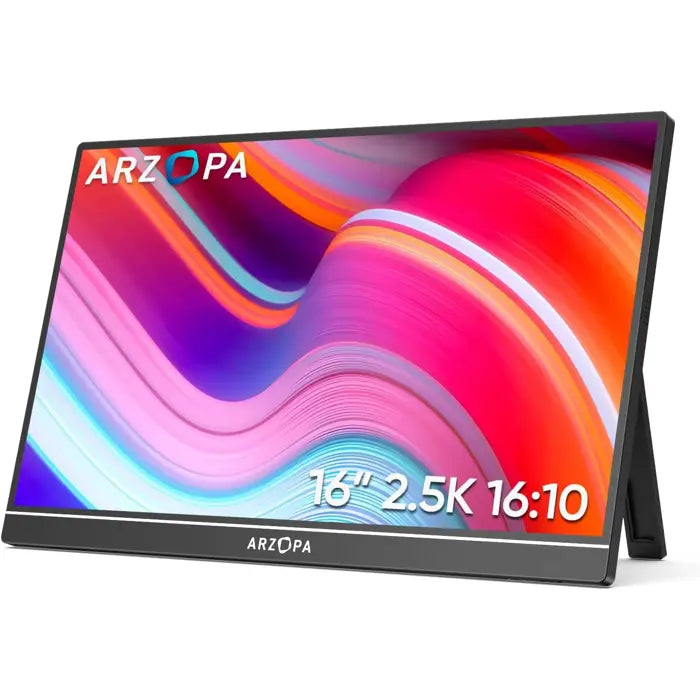 ARZOPA Z1FC 16.1" Portable Gaming Monitor | 144Hz, 1080P FHD, 100% sRGB, IPS, USB‑C & HDMI